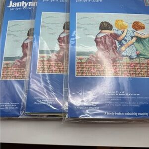 Three Janlynn #021-0128  - Best Friends - Counted Cross Stitch Kits - 14” x 10”